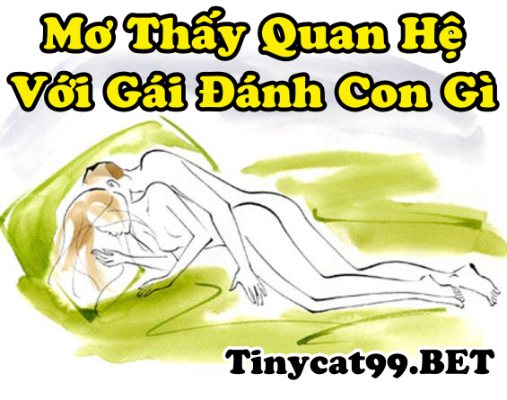 mơ quan hệ với gái đánh con gì