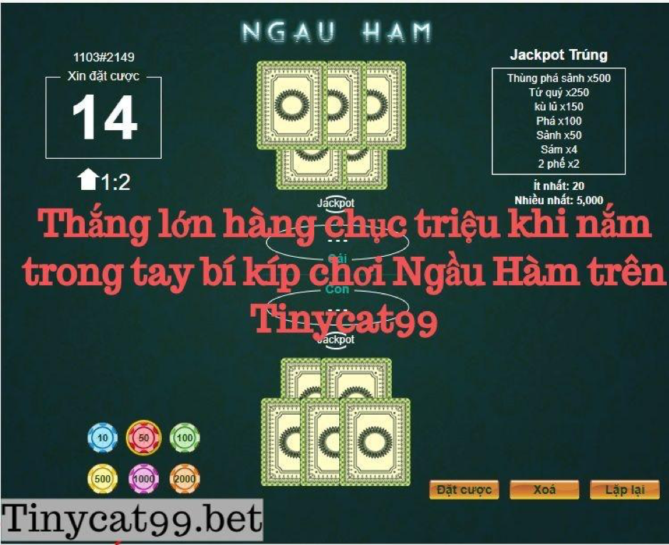 bi kip choi ngau ham tinycat99, cach choi ngau ham, cach choi ngau ham tinycat99, cách chơi ngầu hầm tinycat99, bí kíp chơi ngầu hầm tinycat99