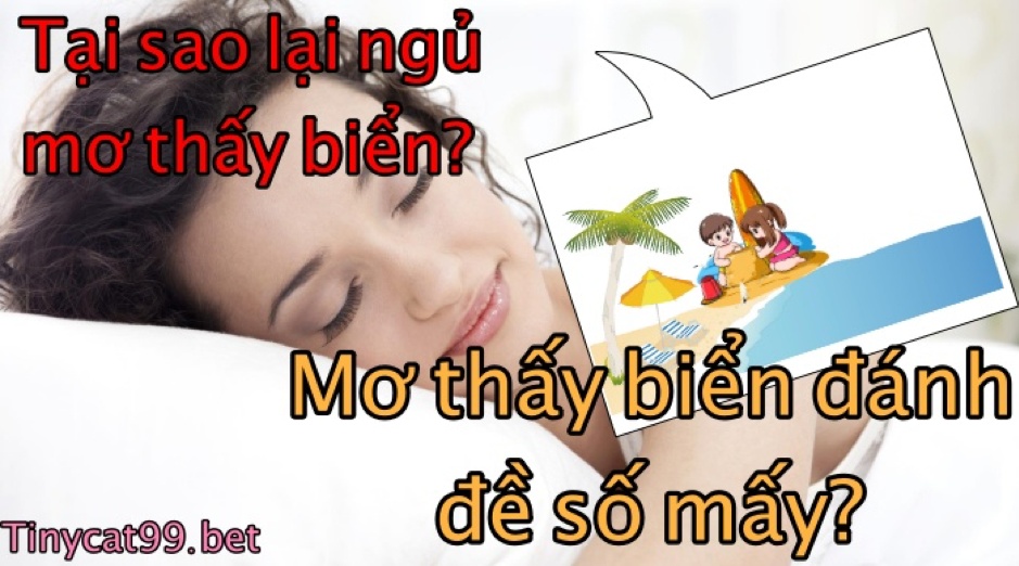 mơ thấy biển