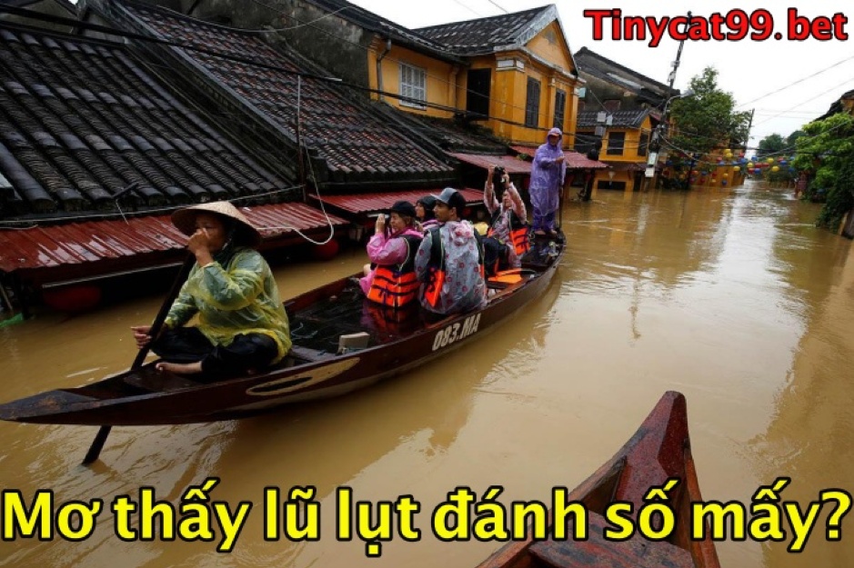 mơ thấy lũ lụt