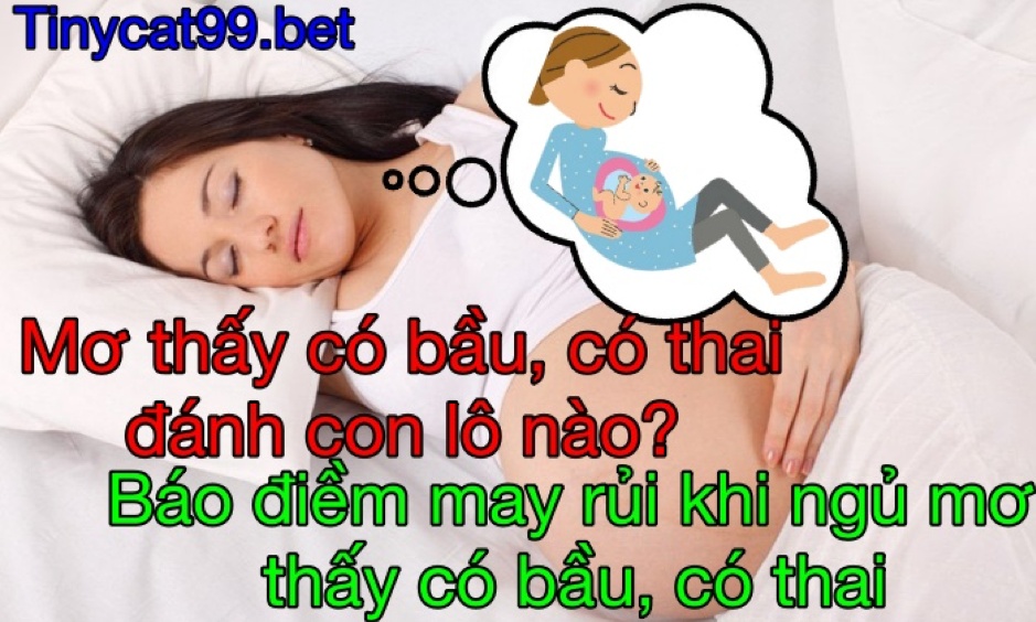 Nằm mơ thấy có bầu, mơ thấy mình có thai