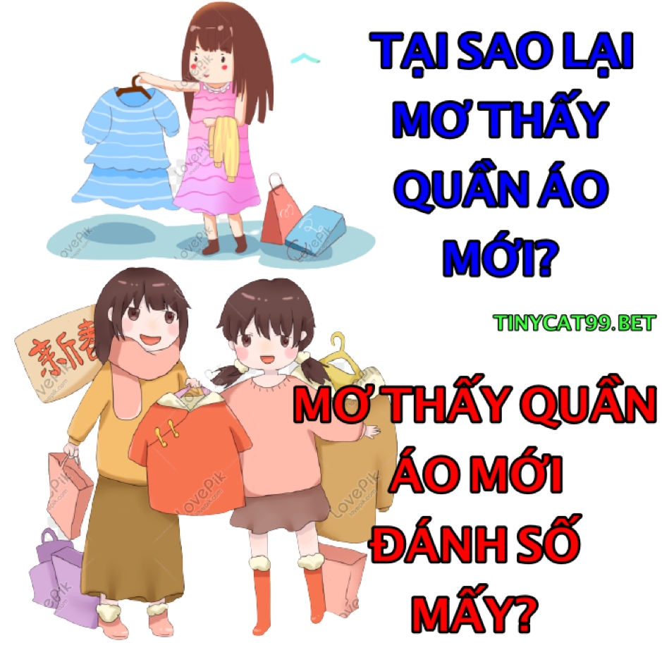 mơ thấy quần áo mới