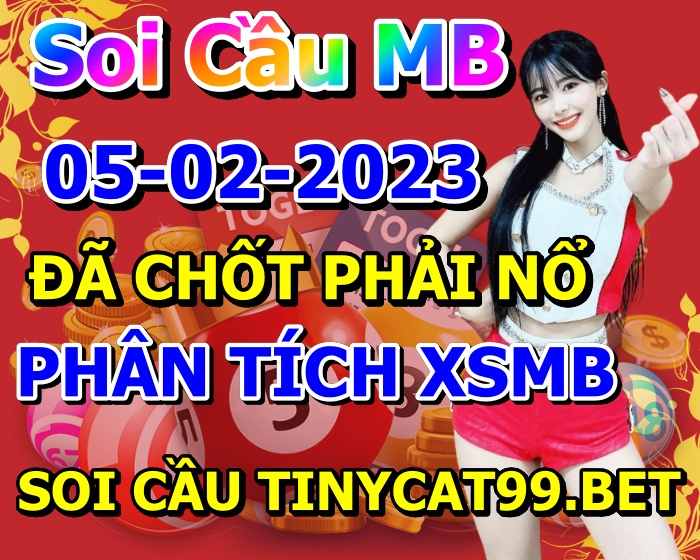 soi cầu xsmb 05-02-2023, soi cầu mb 05-02-2023, dự đoán xsmb 05-02-2023, btl mb 05-02-2023, dự đoán miền bắc 05-02-2023, chốt số mb 05-02-2023, soi cau mien bac 05 02 2023