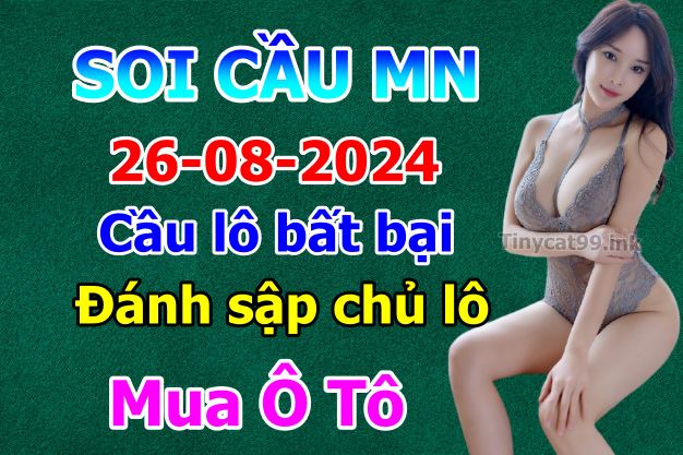 vsoi cầu xsmn 26-08-2024, soi cầu mn 26/08/2024 , dự đoán xsmn 26-08-2024, btl mn 26 08 24, dự đoán miền nam 26/08/2024, chốt số mn 26-08-2024, soi cau mien nam 26-08-2024