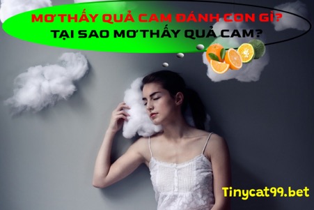 Ý nghĩa giấc mơ thấy quả cam